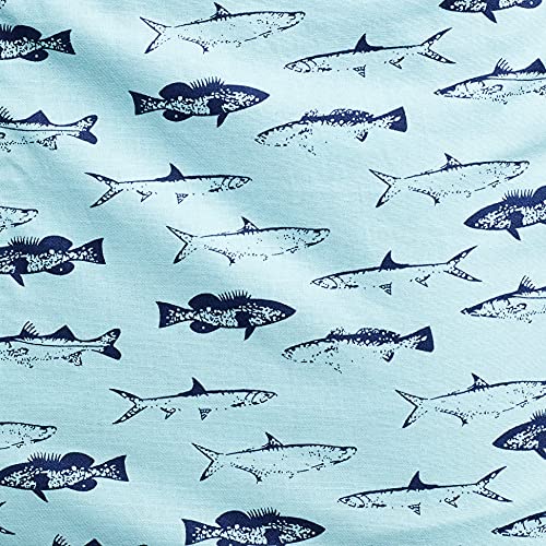 Image of Longies Pure Cotton Mens Boxers Pack of 3 Regular Shorts (LGBOXPO3V003 Aqua,Silver,Grey3361 S)