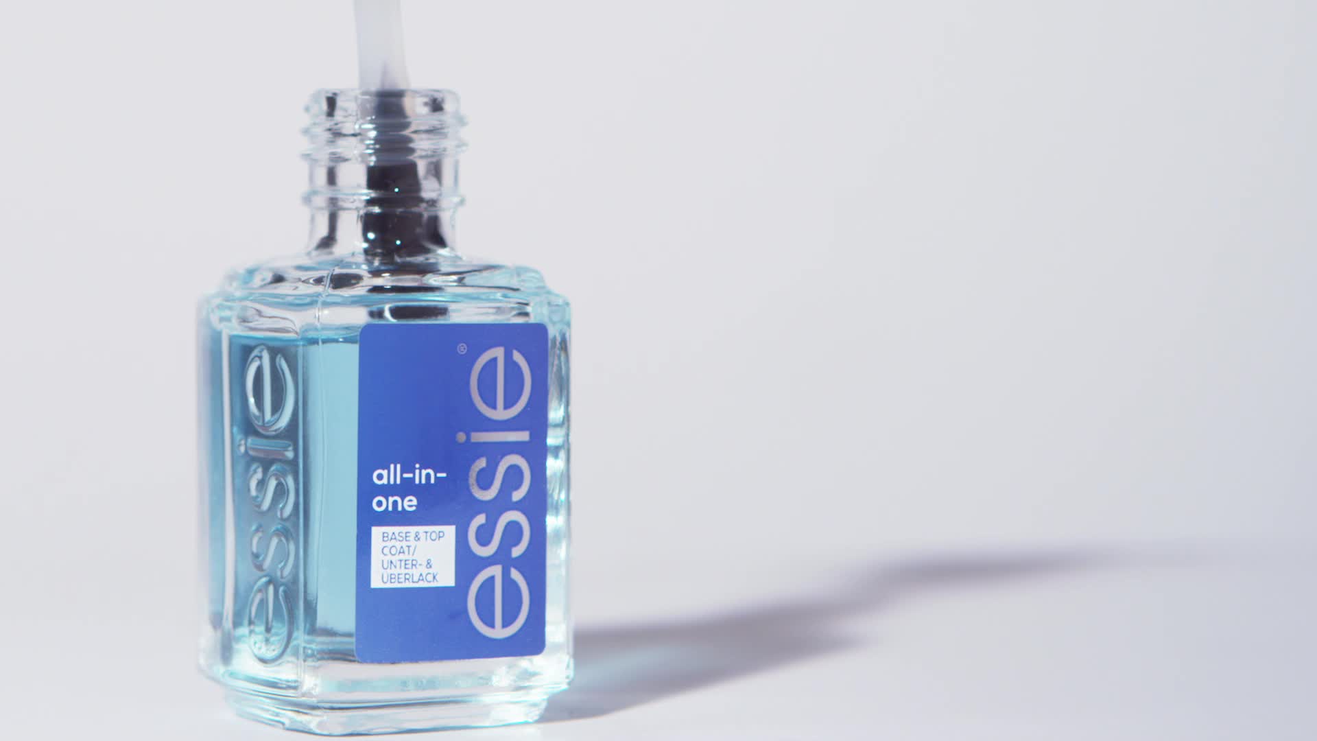 Essie Base/Top Coat all-in-one mit Argan-Ãl, Unterlack und Ãberlack, Stärke und Glanz, Klar, 13,5 ml – Bild 8