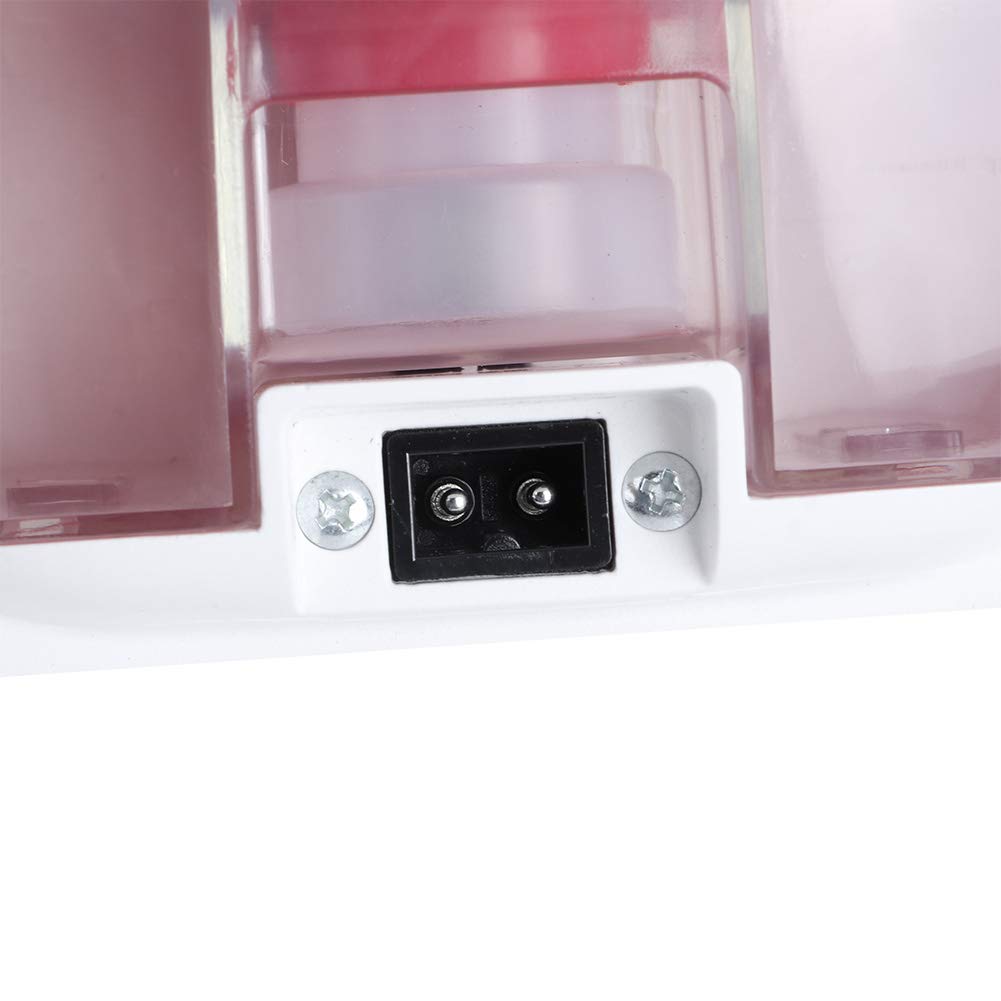 Fdit Deumidificatore Mini Compatto per Camera da Letto, Silenzioso con Serbatoio 500ml per Asciugatura Vestiti in Casa, Rosso (Spina europea)