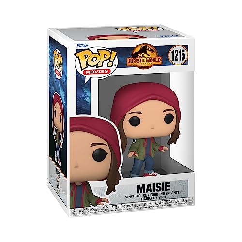 Funko Pop! Movies: JW3 - Maisie Lockwood - Jurassic World 3 - Figura de Vinilo Coleccionable - Idea de Regalo- Mercancia Oficial - Juguetes para Niños y Adultos - Movies Fans
