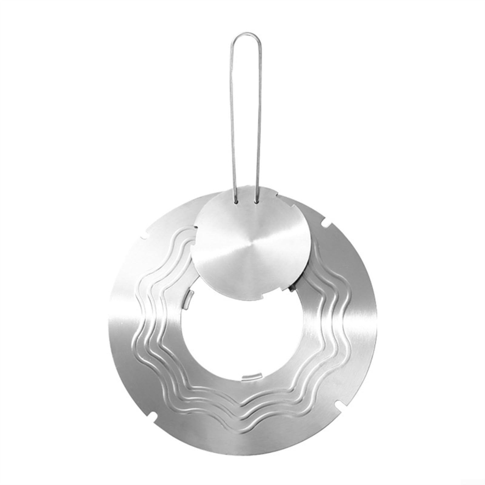 Heat Conduction Disc, Stainless Steel Heat Diffuser Plate for Induction Cooker, Detachable Design Ensures Even Heating for Efficient Cooking, Ideal (26cm
