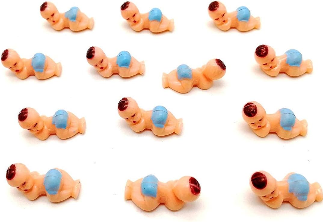 Tayarana Mini Plastic Babies for Party Favor Decor Party Decorations Baby Shower