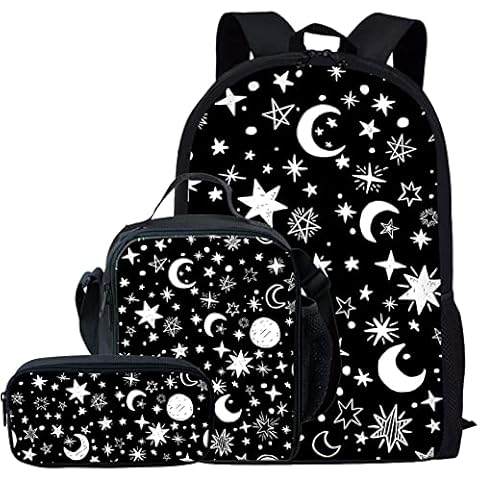HUIACONG Constellation Moon Backpack Set Cover