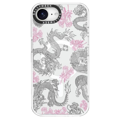 Coque iPhone 16e motif dragon mignon idéale pour le quotidien des filles