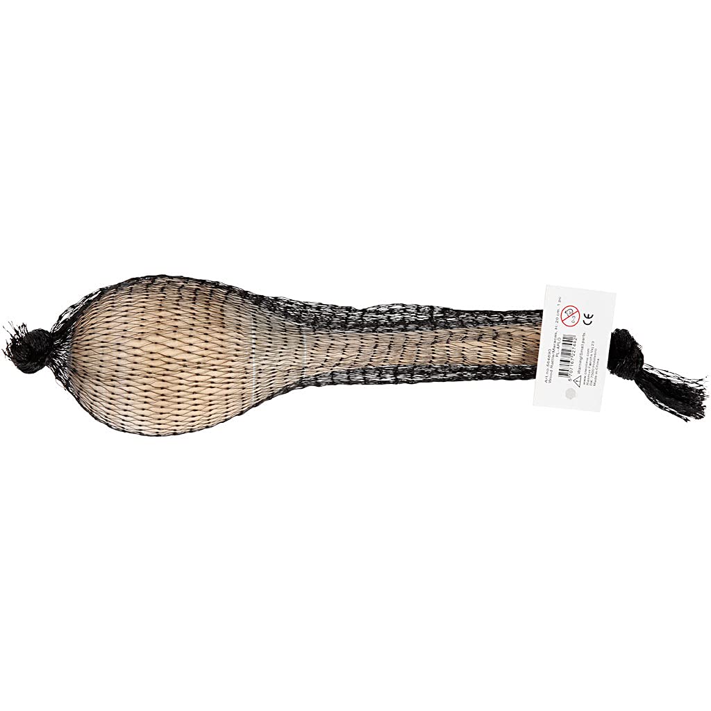 Grzechotka drewniana/marakas, wys. : 20 cm, 1 sztuka