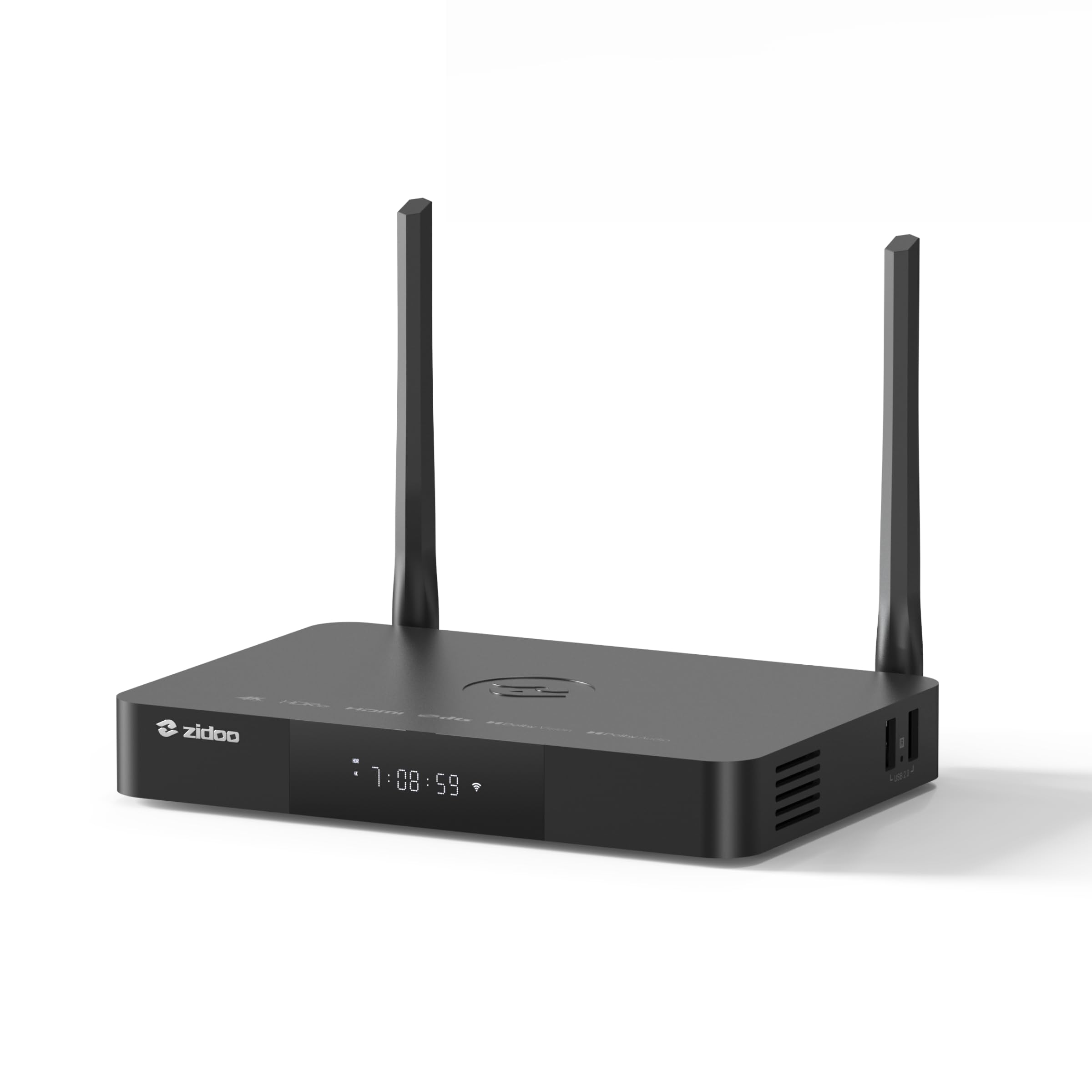 zidoo Z9X PRO 4K HDR Media Player, 4K Android TV Box, Android 11 OS, RTD1619BPD Quad-core 64bit Processor 4G+32G, VS10 Image Quality Engine, HDR10+MKV, for Video & Audio Playback