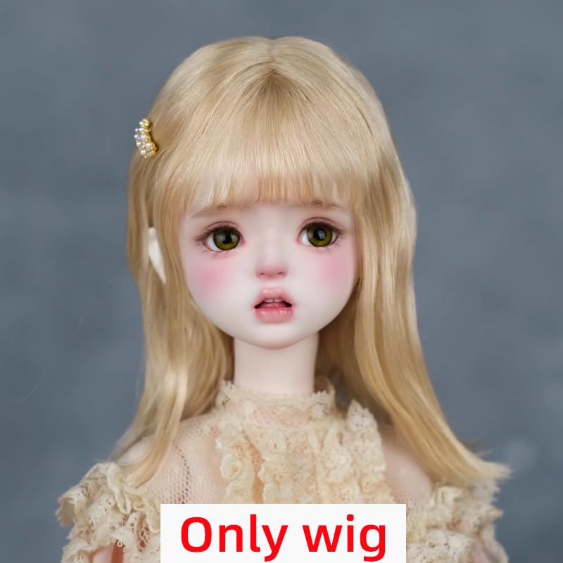 Amazon | ウィッグのみ ソフトモヘアウィッグ 1/4 1/6 BJD SD DD