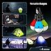 MalloMe Camping Tent Lantern Bulb Lights - 4 Pack - Portable Camp LED Lamp for Fishing Hiking Emergency - Battery Powered Includes 12 AAA … (Blue)