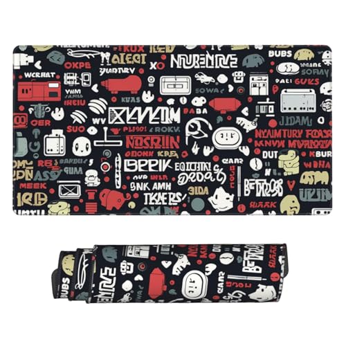 Tapis de souris de jeu antidérapant pour protéger le bureau et écrire