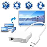 wireless hdmi transmitter epson ►Einfach zu bedienen, Plug and Play: Miracast Anzeigeempfänger muss keine Treibersoftware installieren, Plug and Play. Die Verbindung zwischen iOS, Mac, Android und Windows dauert nur drei Schritte: ① Schließen Sie den HDMI-Anschluss an. ② Verwenden Sie das mitgelieferte Netzwerkkabel (2M). Verbindung zu einem Netzwerkrouter herstellen ③ Verwenden Sie Miracast, DLNA und Airplay zum Spiegeln. Außerdem nimmt das tragbare Design nicht viel Platz ein, sodass Sie es jederzeit verwenden können.