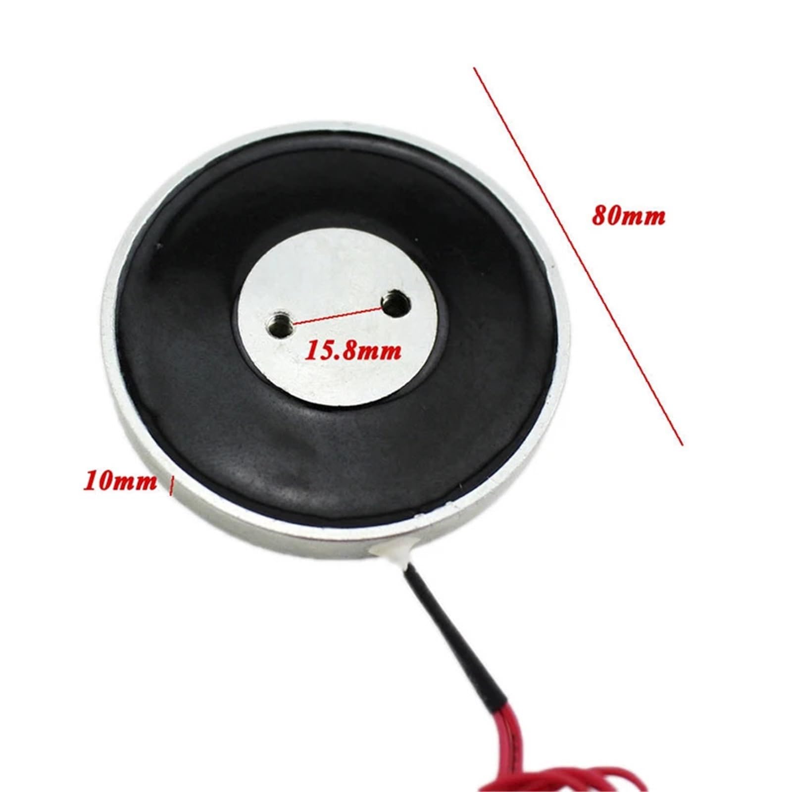 Kipp 06652-005X10 Novo·Grip Thermoplastic Mini Wing with M5 External Thread, Metric, Steel Stud, 28 mm Diameter, 10 mm Screw Length, Grey (Pack of 10)