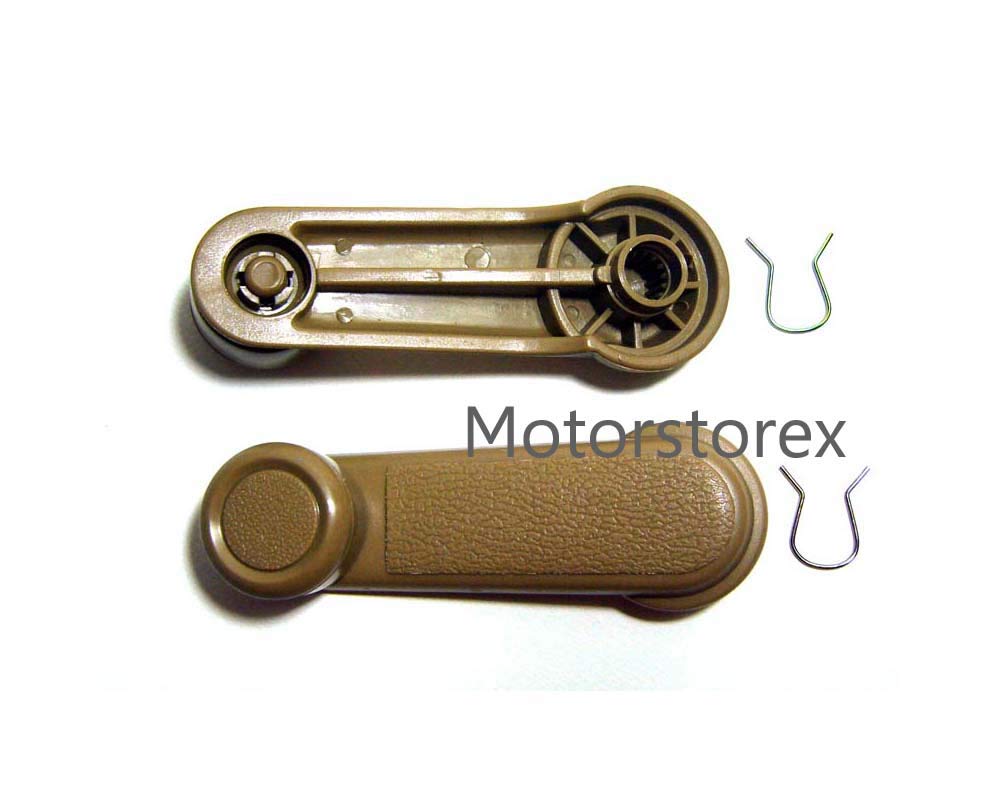 MotorstorexWindow Crank Door Cream Handle for Nissan 720 D21 Hardbody Pickup Truck