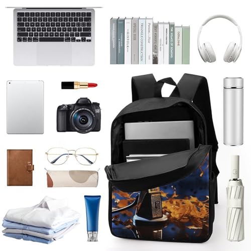 Backpack Microphone with Music Notes Backpack for Laptop And Travel - Lightweight Bagpack for IPad, Books, Clothes3