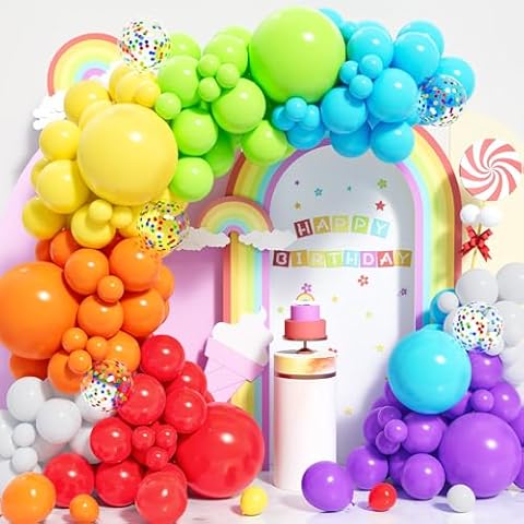 Kit Ballons Arc-en-ciel Ousuga Cover