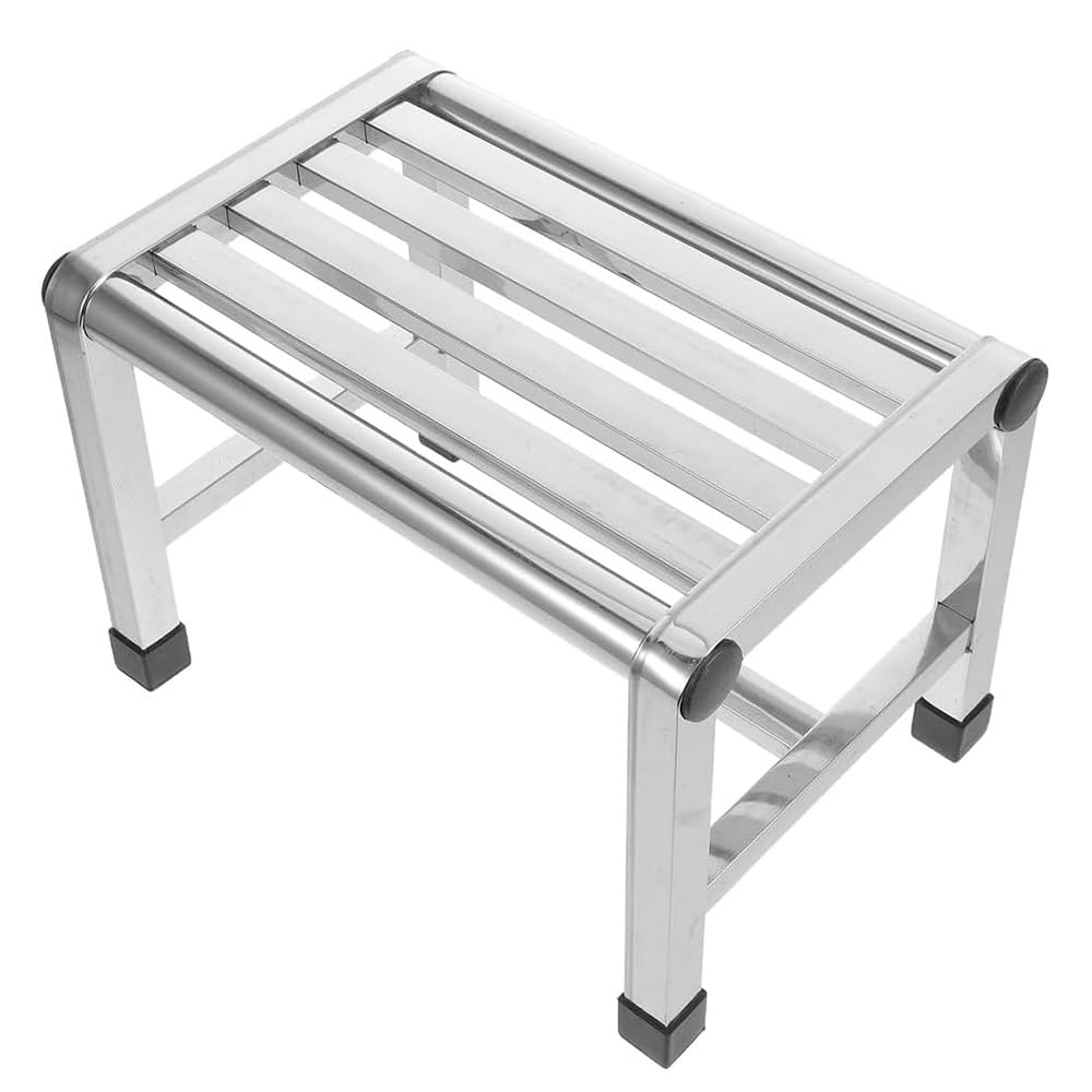 Sgabello da doccia per anziani, sicuro sedile antiscivolo per comfort e sicurezza, ideale per anziani e disabili, leggero e ausilio per la doccia