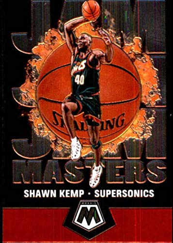 2019-20 Panini Mosaic Jam Masters #14 Shawn Kemp Seattle Supersonics Basketball Card