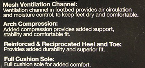 Dickies Men's Dri-Tech Comfort Crew Socks, Grey, 12 Pair2