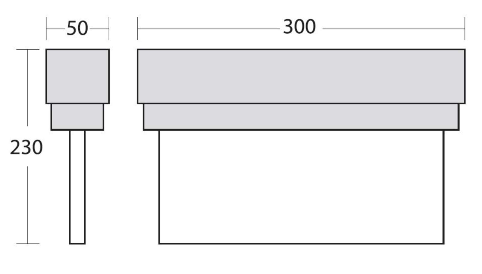 Notleuchte Notausgang Fluchtwegleuchte Notlicht LED ISO7010 selbstleuchtend von MBS-FIRE®
