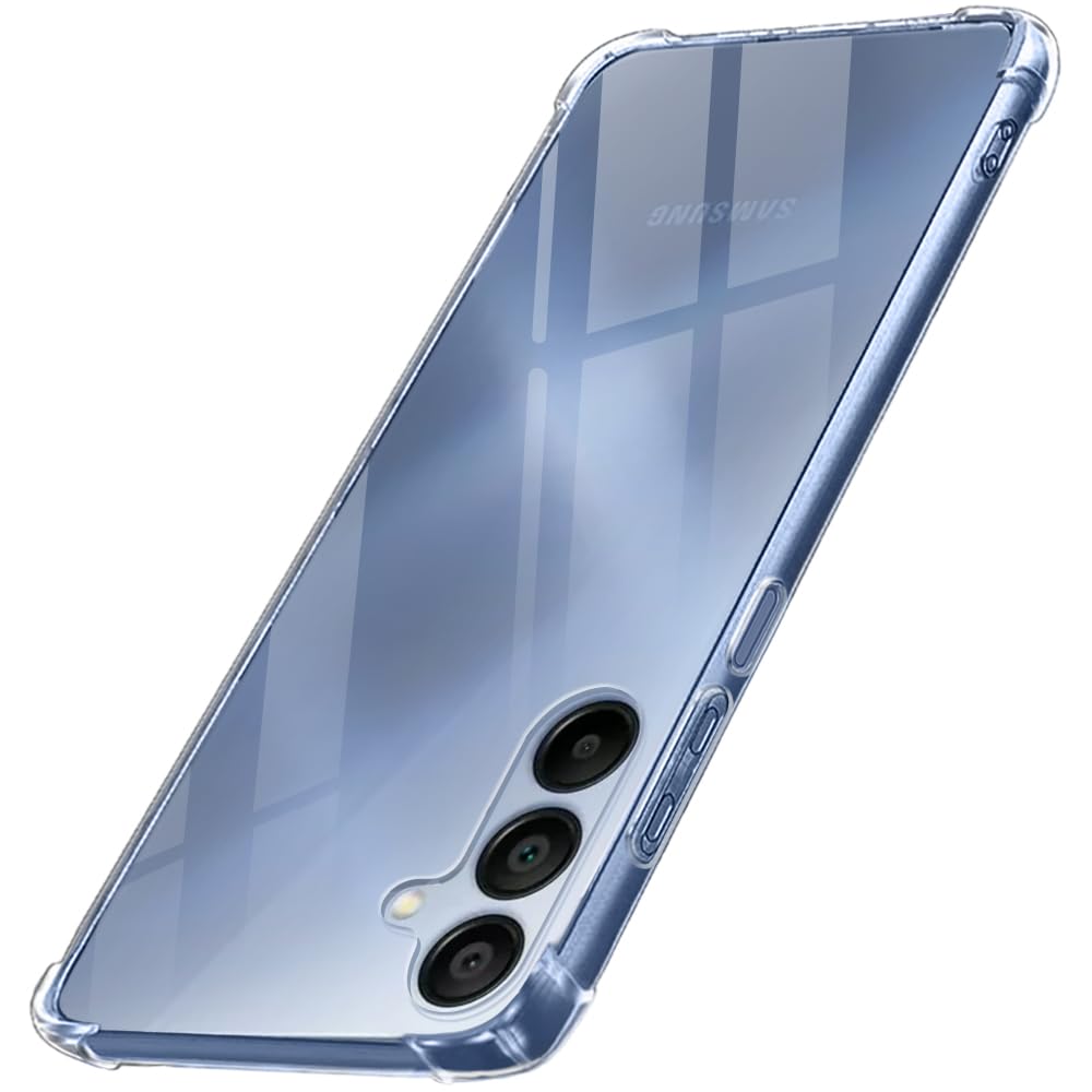 TheGiftKart Crystal Clear Back Cover Case for Samsung Galaxy A15 5G | 360 Degree Protection | Shock Proof Design | Transparent Back Cover Case for Samsung Galaxy A15 5G (PC & TPU, Transparent Bumper) (B0CQZZTG1N) Amazon Price History, Amazon Price Tracker