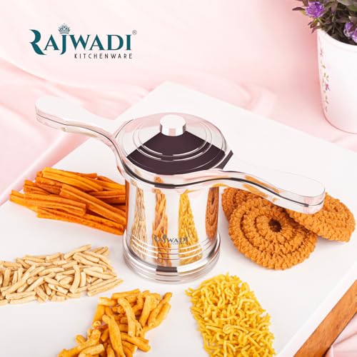 Image of RAJWADI Stainless Steel Press Sev Sancha Machine /Press Muruku Maker /Dab sev Sancha