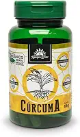 Cápsulas de Cúrcuma Orgânica Kampo de Ervas 90 Caps de 600mg