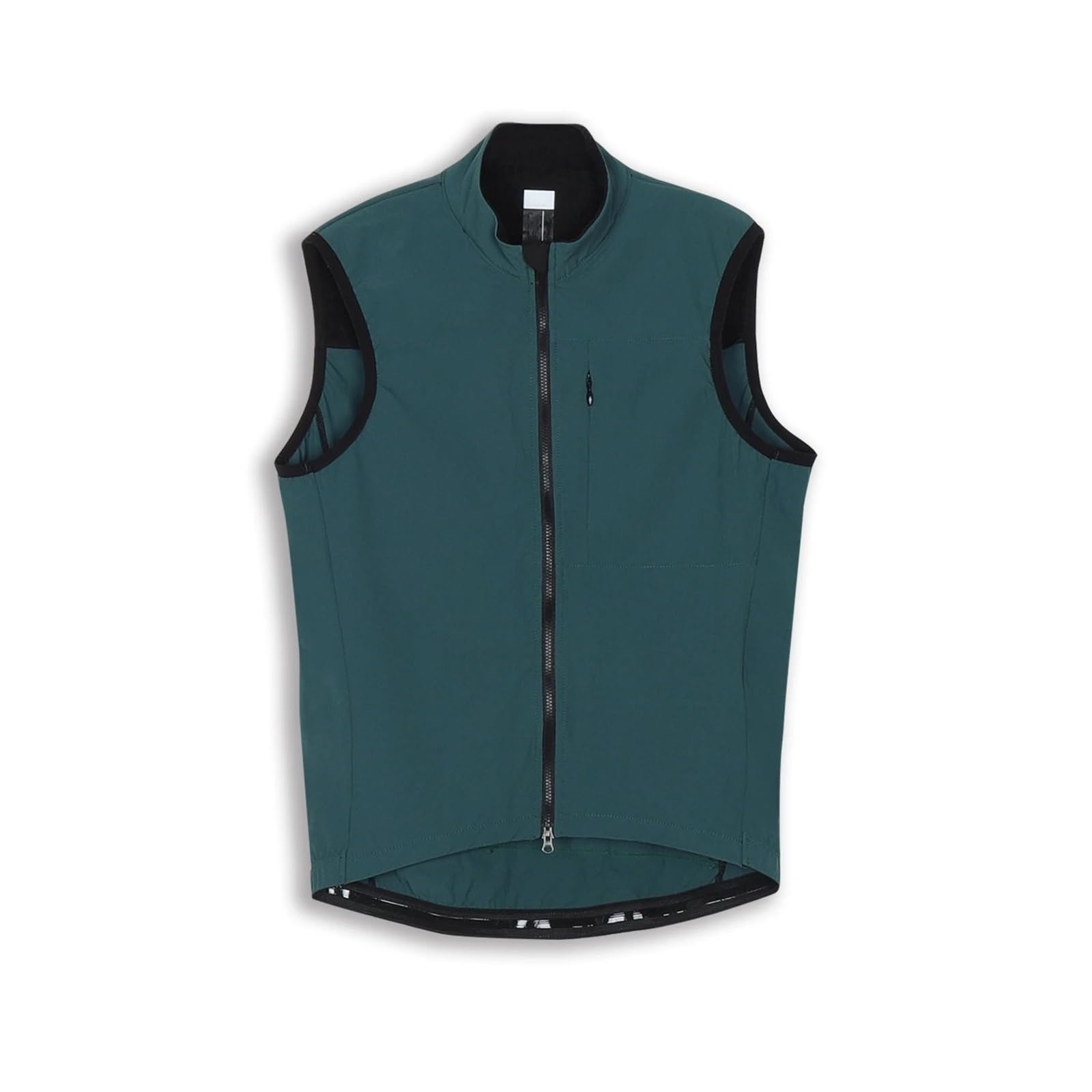 Passamontagna Scaldacollo Gilet da Ciclismo Interno Invernale Antivento e Termico Abbigliamento da Ciclismo a 2 Strati con Tasca sul Petto