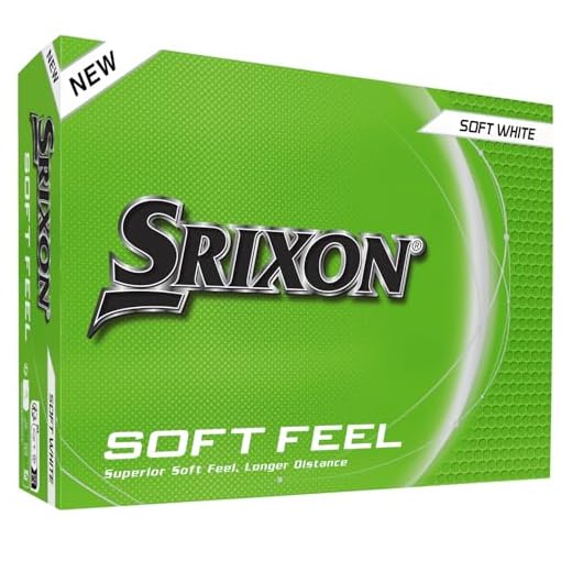 Srixon Soft Feel_14 Ultra Soft & Durable Golf Balls | Stable Trajectory & Controlled Spin| Premium Feel & Control Around the Green| Yellow/White