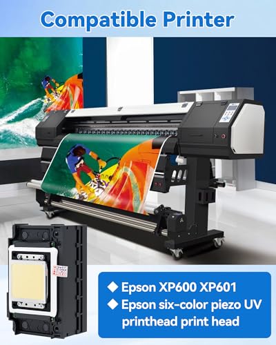 Tête d'impression Epson XP600 contre les buses bouchées sur traceur DTF