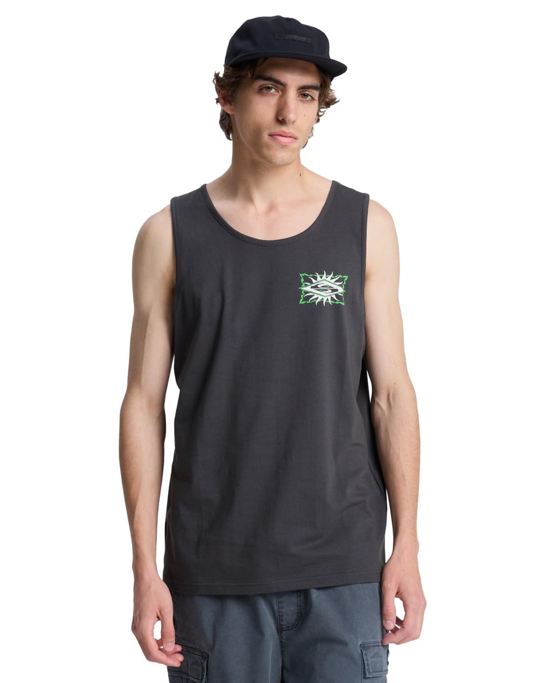 Quiksilver EV Starfish Stamp - Vest - Men - Black