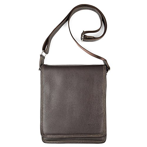 Sac à bandoulière Ambroise Marron l'authenticité du cuir véritable au quotidien