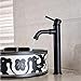 Produktbild Aawang Messing Einzigen Griff Schwarz Waschbecken Wasserhahn Deck Montiert Countertop Badezimmer Waschbecken Mischer Mit Heißem Und Kaltem Wasser