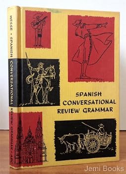 Hardcover Spanish Conversational Review Grammar Book