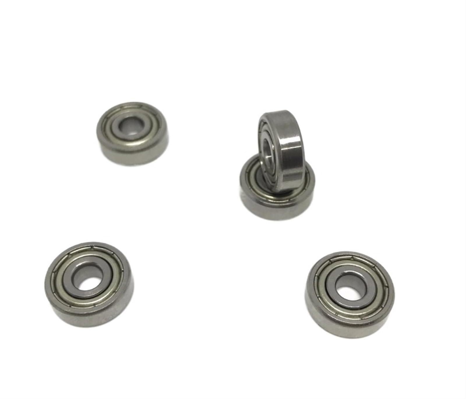 Uszczelka bimetaliczna tarcza mikro łożysko zwykłe 10 sztuk 604ZZ 4x12x4mm kulkowe miniaturowe(Advanced(new Style))