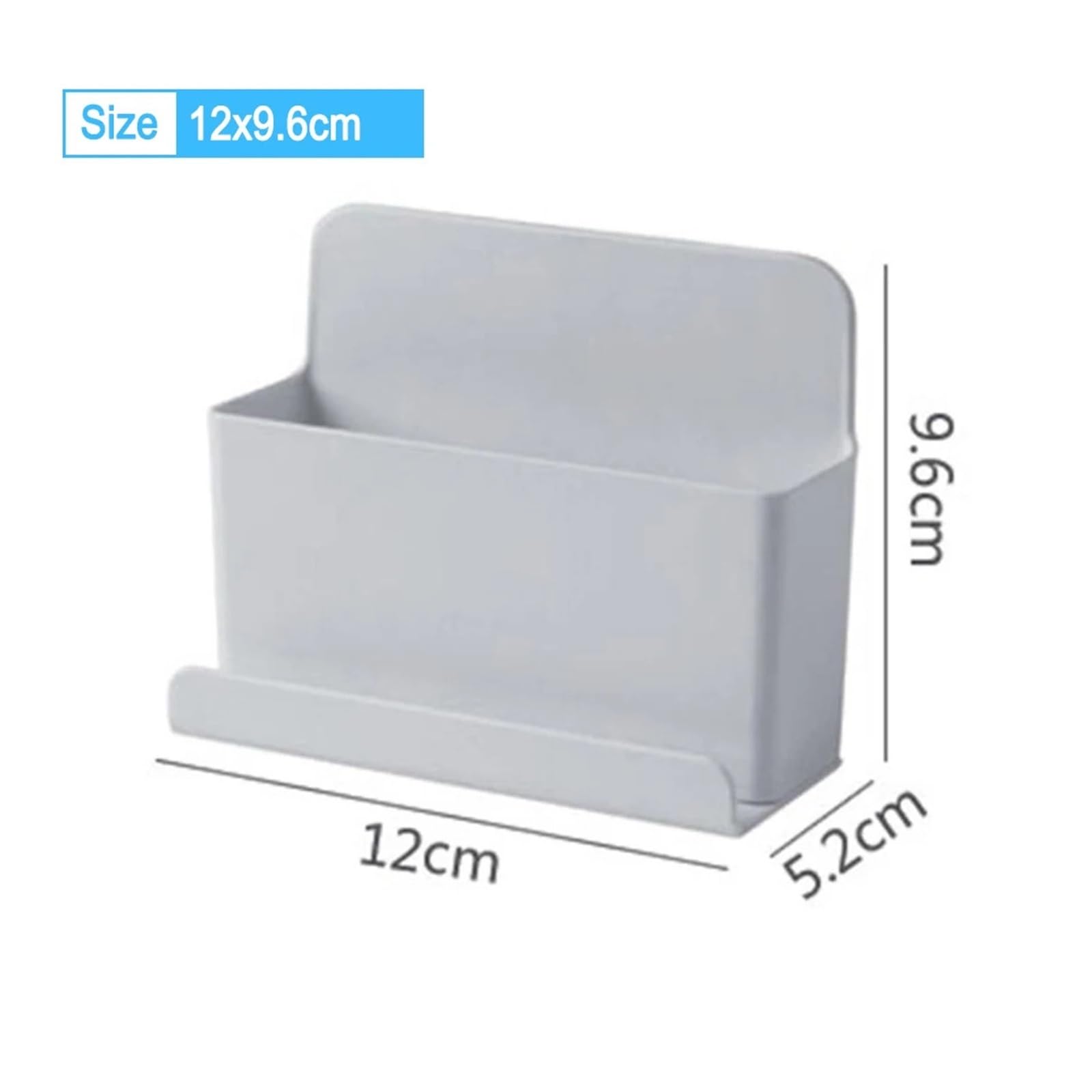 Organisateur de télécommande, 2 pièces, climatiseur TV télécommandes, boîte de rangement, décoration domestique(12x9.6cm)