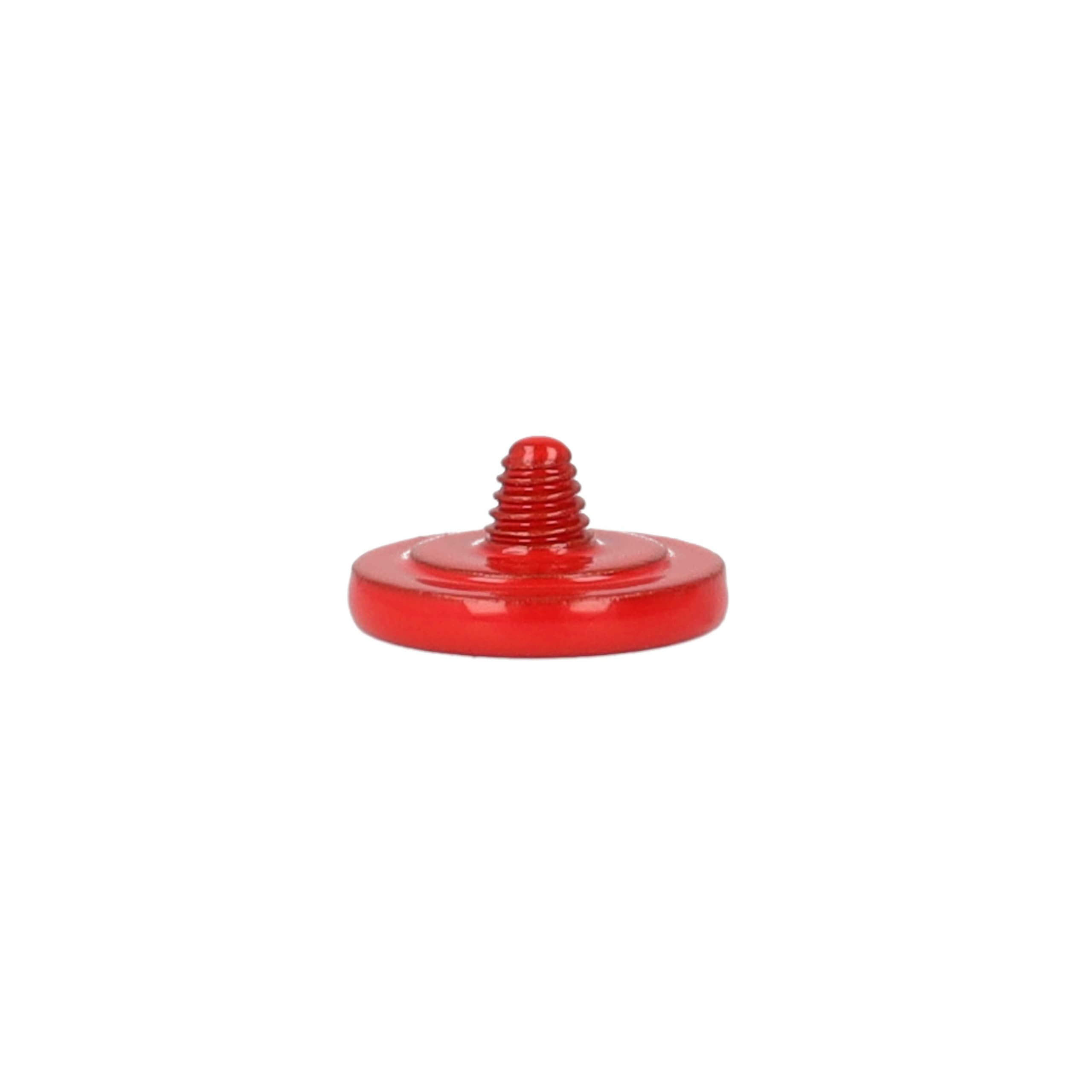 vhbw Przycisk wyzwalacza ergonomiczny metal czerwony do aparatu Fuji/Fujifilm STX-2, X-E1, X-E2, X-ES2, X-Pro-1, X-Pro2, X-T10, X10, X100, X100S, X100T, X20