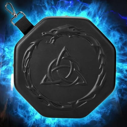 Soar Forge Dnd Dice Tray - Premium Dice Tray Dungeons And Dragons - Beautiful Celtic Knot And Dragon Design - Perfect Dice Rolling Tray & Dice Case For Rpg Games To Protect Dice #TOP3