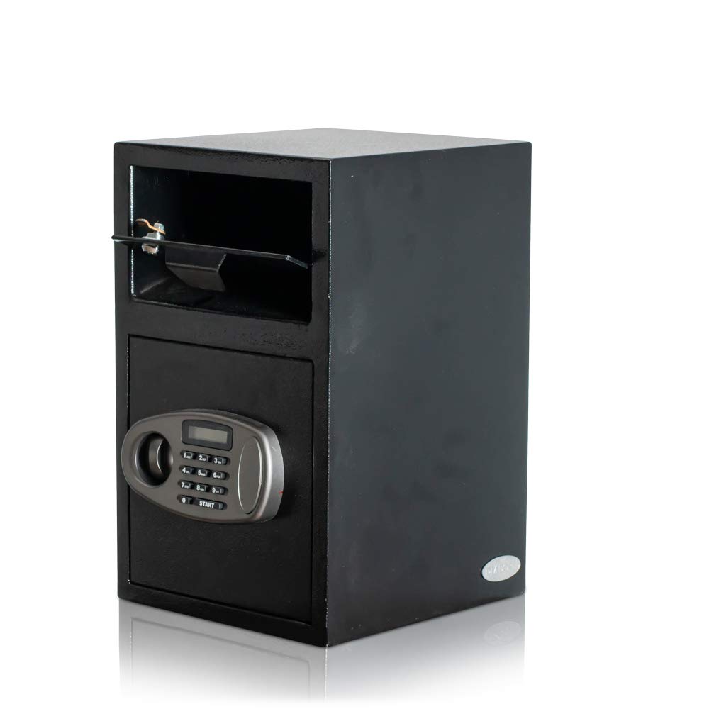 Coffre-Fort De Dépôt | Clapet D‘Insertion Verrouillable | Serrure Électronique