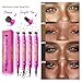 Beauty Glazed Dual-Ended Freckle Stamp Pen – Realistic Faux Freckles Makeup with Soft Sponge Stamp & Precision Tip – Waterproof Long-Lasting Freckle Marker for Natural or Bold Looks (4PCS)
