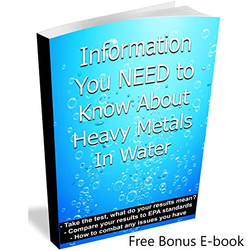 Jnw Direct Heavy Metals Water Test Kit - Drinking Water Test Strips With Ebook - Quick And Accurate Testing Kits For Drinking Water - Test Iron, Copper, Mercury, And Lead thumb #4