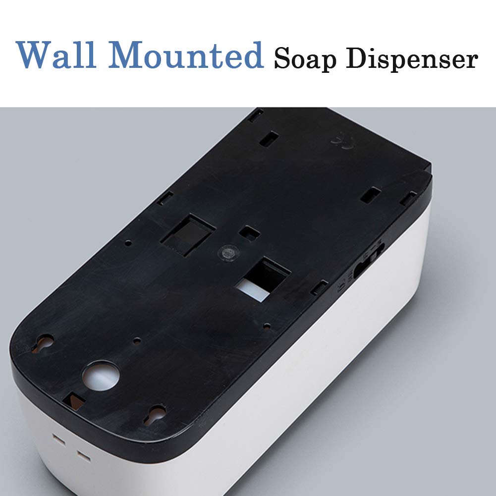 Dispensador de Jabón Automático para Cocina Baño,1000ml Dispensador de Jabón Espuma/Líquido con Bomba de Silicona,Adecuado para Loción Gel de Ducha Champú
