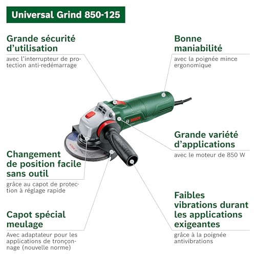 Meuleuse filaire UniversalGrind 850 125 - vue 7