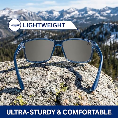 Image of Blenders Eyewear Mesa - Polarized Sunglasses - Modern Wraparound Frames - 100% UV Protection - For Men & Women