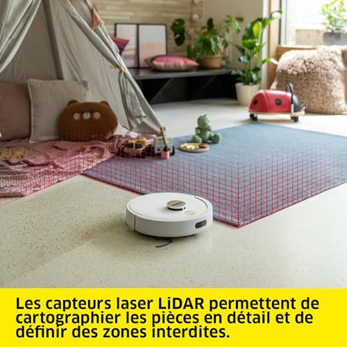Aspirateur robot laveur KARCHER RVC3 Comfort EXTRA Puissance 15000Pa station de vidange auto cartographie - vue 8