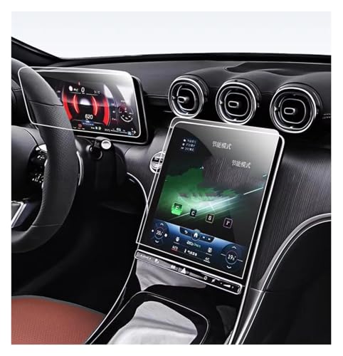 Verre trempé Mercedes Classe C W206 protection habitacle soleil voyage