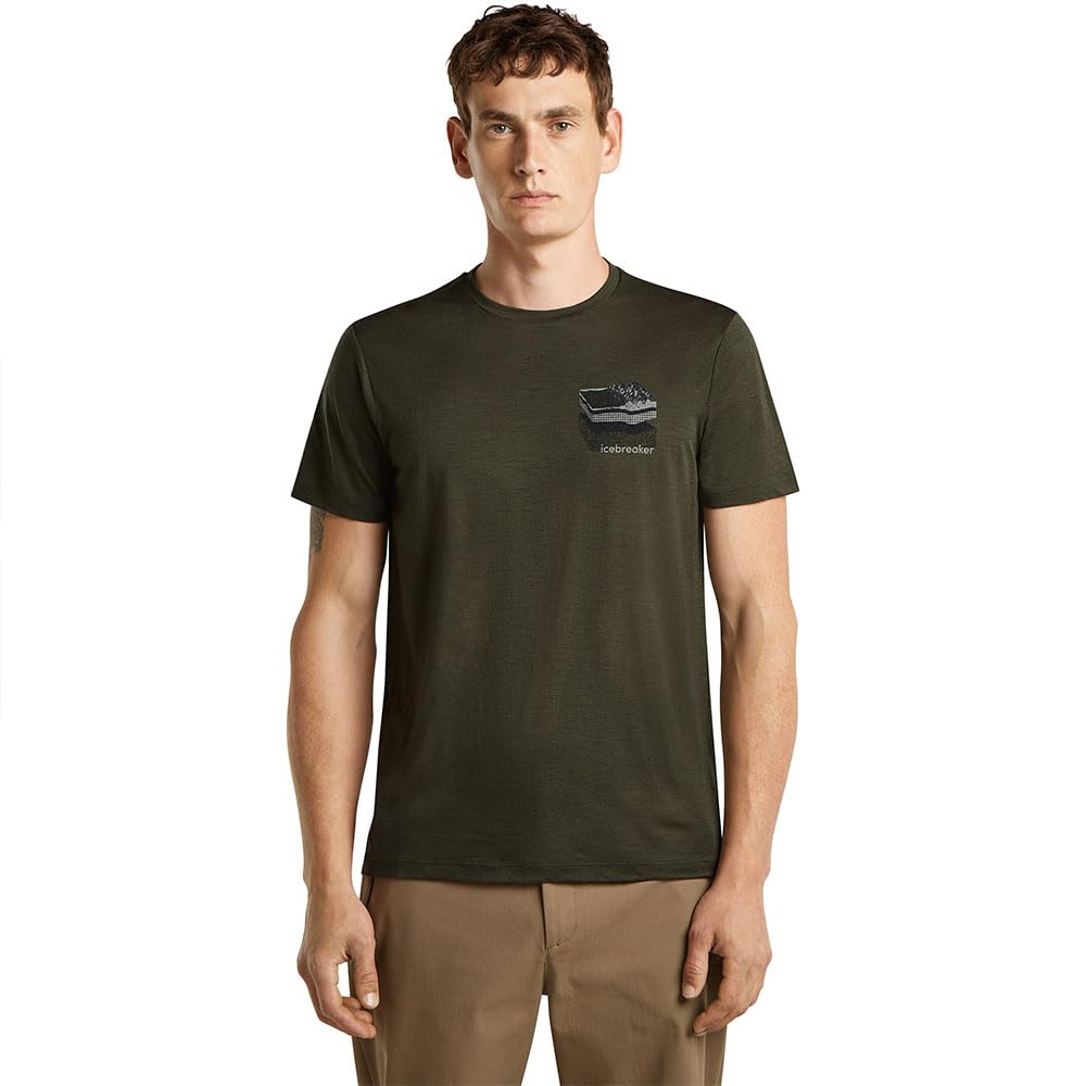 ICEBREAKER 150 Tech Lite Envolving Lay Short Sleeve T-Shirt XL