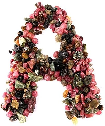 Miniatura 4 de GEMHUB Lote de turmalina natural multicolor en bruto de aproximadamente 10050 quilates multicolor pequeñas piedras preciosas de tamaño pequeño lote