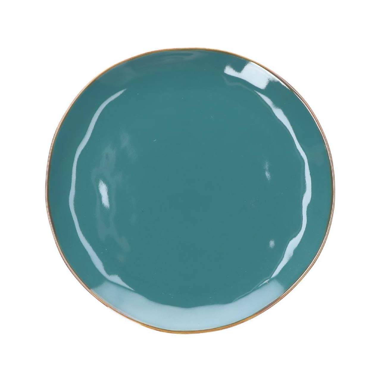 Rose & Tulipani Milano Ottanio Rose & Tulipani - Round Tray Concerto Teal
