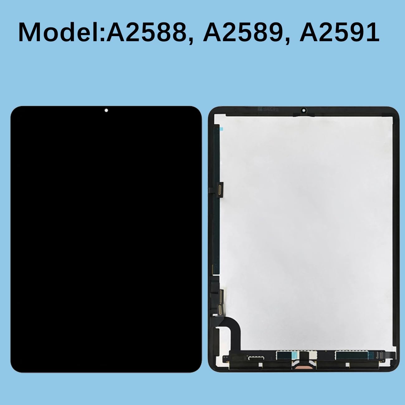 DISPLAY TOUCH SCREEN PER APPLE IPAD AIR 5 A2588 A2589 A2591 SCHERMO Vetro Nero 7424618476447 DISPLAY TOUCH SCREEN PER APPLE IPAD AIR 5 A2588 A2589 A2591 SCHERMO Vetro Nero 7424618476447