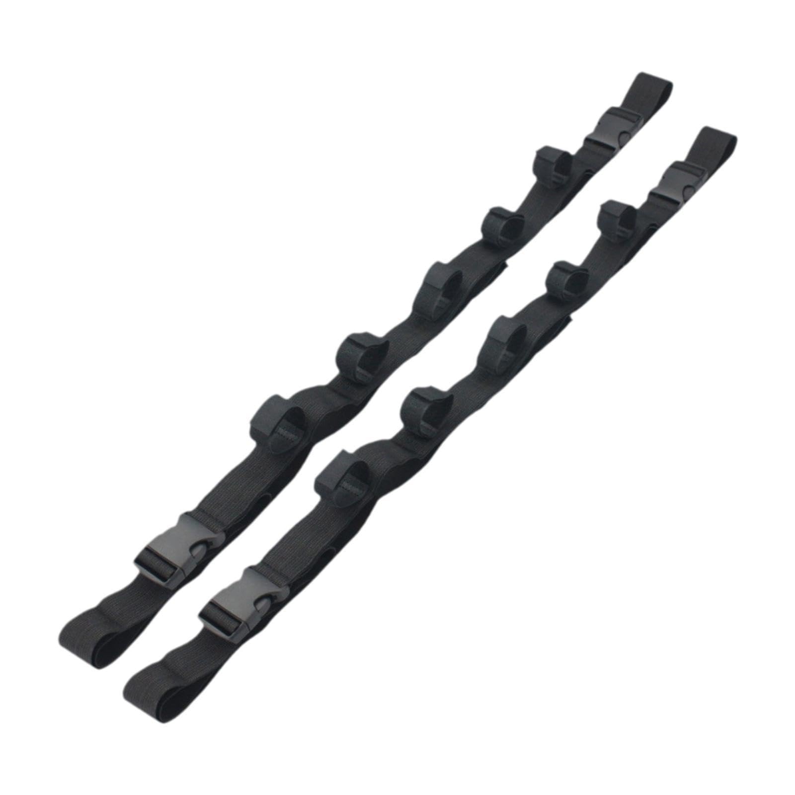 LOOM TREE® 2Pcs Fishing Rod Holder Strap Belts Adjustable Length for Outdoor Cars Truck Black | Fishing | Fishing Equipment | Rod Cases, Tubes & Racks-image-47