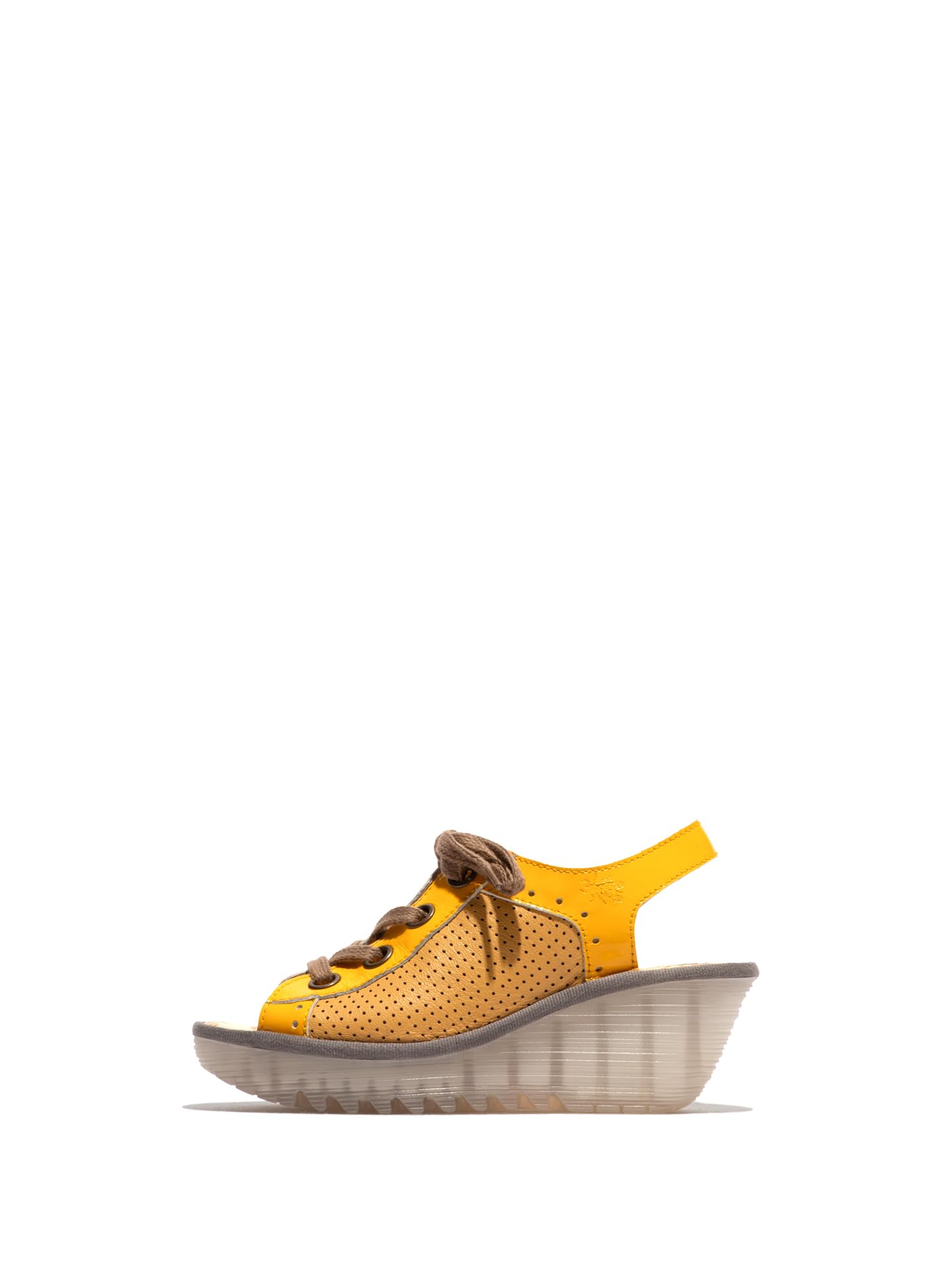 Fly London Women's YUTA617FLY Sandal, Yellow/Bumblebee, 6 UK